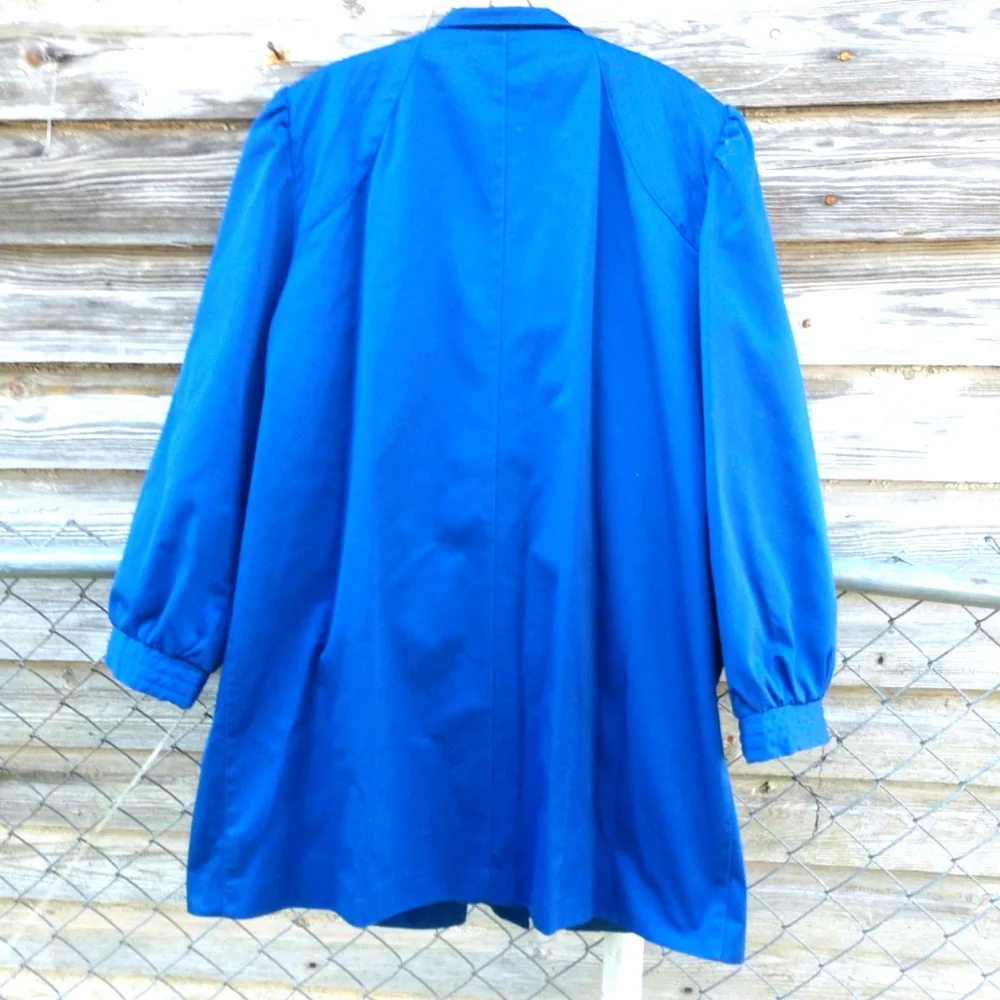 Fleet Street 4 Seasons Coat Button Front & Can Zip Out FUR Lining  Size 16 - Picture 6 of 15